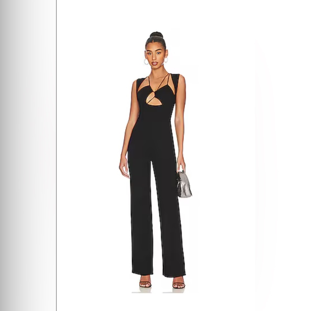 Superdown Raya Jumpsuit in Black
